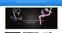 Desktop Screenshot of eastyorkgym.com